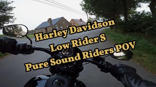 Harley Davidson Low Rider S 2022 Pure sound  Screamin eagle slip ons [upl. by Preuss]