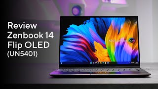 EN 4 usage scenarios 💻 Review ASUS Zenbook 14 Flip OLED [upl. by Eityak321]