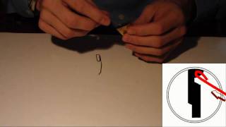 Lockpicking  how to pick small locks with two paperclips [upl. by Llessur]