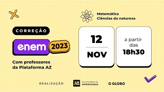 Enem 2023  Correção e análise de Matemática e Ciências da Natureza [upl. by Zannini578]