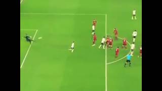 Alisson Becker assist Sprint 100m and Salah scoresLFC [upl. by Halda]