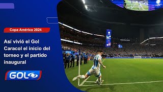 Así se vivió el inicio de la Copa América en el Gol Caracol [upl. by Puiia213]