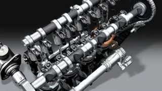 Audi 18litre TFSI engine in action  by autocarcouk [upl. by Wernher]