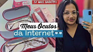 Como Comprar Óculos de Grau pela internet com Segurança ♡👓  ÓculosLindamenina  AURENICE LIONAIS♡ [upl. by Aretse]