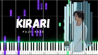 Kirari  Fujii Kaze PIANO TUTORIAL Sheet in the descriptionfujiikaze [upl. by Proctor]