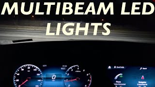 Multibeam LED Lights Mercedes [upl. by Jeffie815]