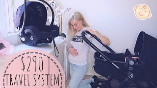 MAXICOSI ZELIA Travel System  Unboxing Assembly  Review [upl. by Ecinreb]