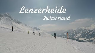 Epic Spring Skiing in Lenzerheide Switzerland [upl. by Safire]