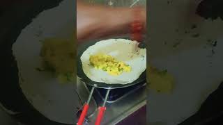 Ghar par bnaye crispy Dosa dosa street trending shorts youtubeshorts ytshorts viral food [upl. by Yunick]