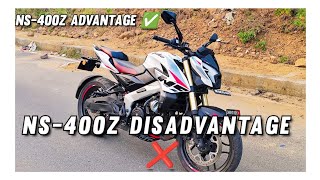 NS400Z DISADVANTAGE❌ ẞ ADVANTAGE ✅ First in Dhanbad  why did you make this bajaj guys [upl. by Aneel]