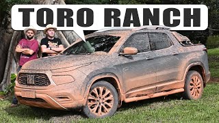 FIAT TORO 2023 na versão Rach 4x4 a Diesel Ela aguenta o tranco [upl. by Yumuk]