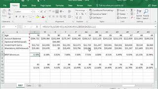 Excel RRIF Video [upl. by Danaher]