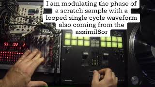 Tonal Phase Modulation scratching with the Rossum Assimil8or [upl. by Ibrahim]