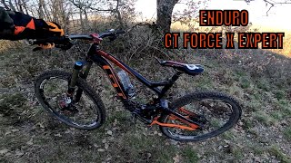 GT Force X Expert  Test Enduro Monte Vairano [upl. by Jocelin678]