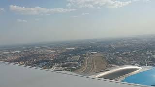 Landing into Tashkent International Airport  Awesome City to visit 4 Minutes [upl. by Nwahsirhc164]