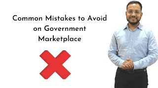 Common Mistakes to Avoid While Working on Government Marketplace [upl. by Moretta]