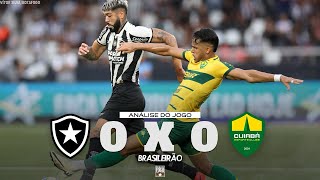 BOTAFOGO 0x0 CUIABÁ [upl. by Schreib572]