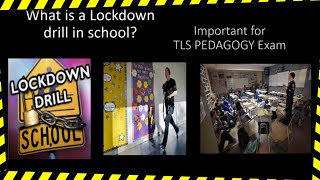 Lockdown Drill  Important for TLS Pedagogy [upl. by Griseldis]