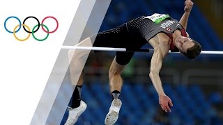 Canadas Drouin wins gold in Mens High Jump [upl. by Dempstor459]