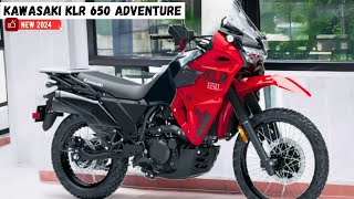 2024 KAWASAKI KLR 650 amp KLR 650 ADVENTURE Proven to be a Master on all Road Terrains [upl. by Ylrac]