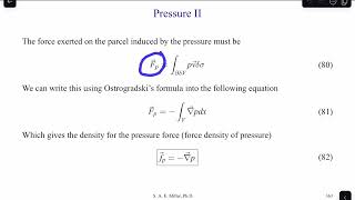 NavierStokes equations  Pressure for Momentum Equation [upl. by Luapnhoj]