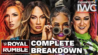 2024 Women’s Royal Rumble  COMPLETE BREAKDOWN [upl. by Onabru]