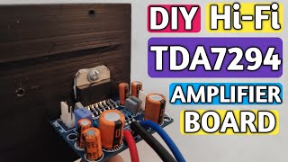 TDA7294 Amplifier Board  DIY  Hindi  IndianXtremeAudio [upl. by Nylear134]