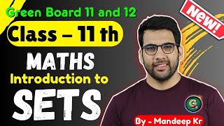 Class  11 Maths Introduction to Sets chapter 1 CBSE NCERT  What are sets GREENBoard [upl. by Lenehc760]