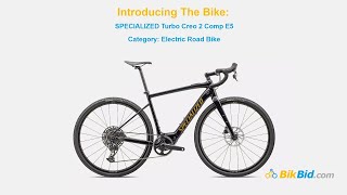 SPECIALIZED Turbo Creo 2 Comp E5  Electric Road Bike [upl. by Dachy]