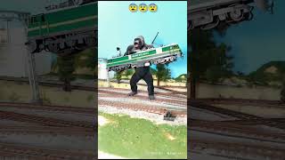 Indian Railways Model Train Accident  Train Crash  train video shorts indianrailways train [upl. by Blumenthal]