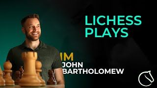 IM John Bartholomew Lichess Plays November 13 2022 [upl. by Ehling]