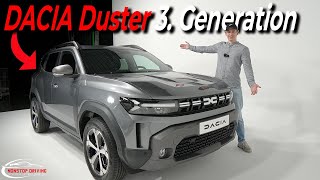 Dacia Duster 2024 3 Generation  Was gibt es alles neues [upl. by Aicemaj]