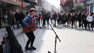 Padraig Cahill Live Cover of All I Want Grafton Street Dublin [upl. by Laflam]