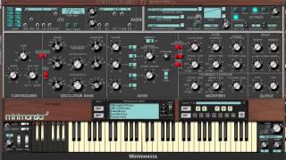 Minimonsta Tutorial  Dynamic MIDI Control [upl. by Chuipek]