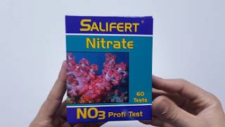 Aquaplantsonline  Unboxing Salifert Nitrate NO3 test [upl. by Jahdal]