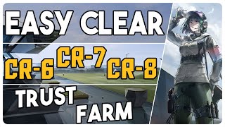 CR6  CR7  CR8  Stable Trust Farm Easy Strategy 【Arknights  アークナイツ】 [upl. by Assirual]