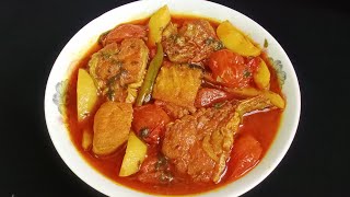 আলু টমেটো দিয়ে মাছের ঝোল।। Alu tomato macher jhul। Bengali recipe [upl. by Mad]