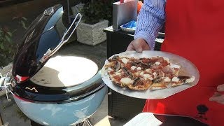 Weber Pizza Oven Demonstration [upl. by Sklar]