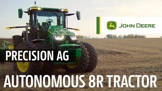 Autonomous Tractor  John Deere 8R [upl. by Adelle]