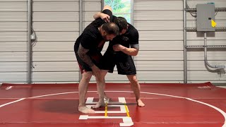 6 Proper underhook position for wrestling and Jiu Jitsu to the “Seras” Bodylock [upl. by Adnimra]