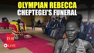 LIVE I Rebecca Cheptegei Laid To Rest Thousands Gather For Ugandian Athletes Last Rites [upl. by Nets826]