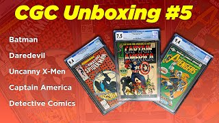 CGC Unboxing 5  Key books graded by the Nefarious Nerds and CGC [upl. by Bonine]