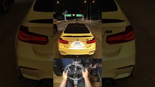 CUTTING UP IN A MANUAL M3 automobile bmw bmwm3 simracing [upl. by Margetts]