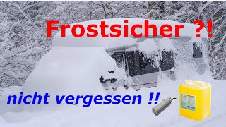 CAMPER FROSTSICHER  NICHT VERGESSEN [upl. by Judi]