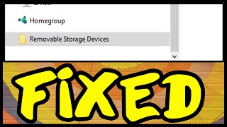 How to remove Removable Storage Devices folder from desktop [upl. by Aurelea]