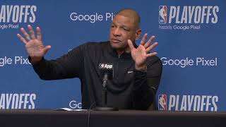 DOC Rivers PostGame Interview  Indiana Pacers vs Milwaukee Bucks [upl. by Akimas721]