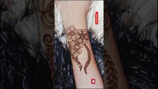 Gulf Mehandi Design☘️ ytshort shortvideo mehandi henna shortreel explore shortfeed dopatti [upl. by Chladek]