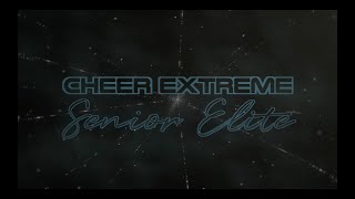 Cheer Extreme Senior Elite 2022 Our Song Remix [upl. by Clair]