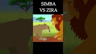 Simba VS Zira thelionking lionking reileão animation animação [upl. by Ahsilef]