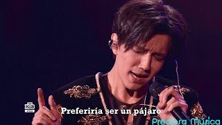 Dimash Kudaibergen  SOS dun terrien en détresse  DDynasty Concert 2019 Moscú SubEspañol [upl. by Bodi]